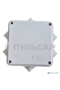 Коробка распаячная ОП 100х100х50 IP55 KM41234 ИЭК UKO11-100-100-050-K41-55