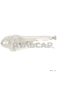 Зажим SPARTA 184305ручной 250мм полукруглый захват