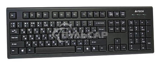 Клавиатура проводная A4Tech KR-85 USB черный