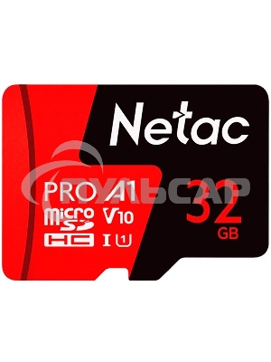 Флеш карта MicroSD card Netac P500 Extreme Pro 32Gb, retail version w/o SD adapter