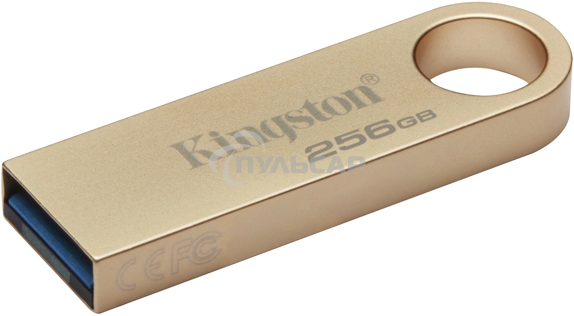 Флешка USB Kingston 256 Gb DataTraveler SE9 DTSE9G3/256 Gb USB 3.0 серебристый