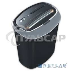 Шредер Office Kit S50 4x35 (секр.P-4)/фрагменты/10лист./21лтр./скобы/пл.карты/CD