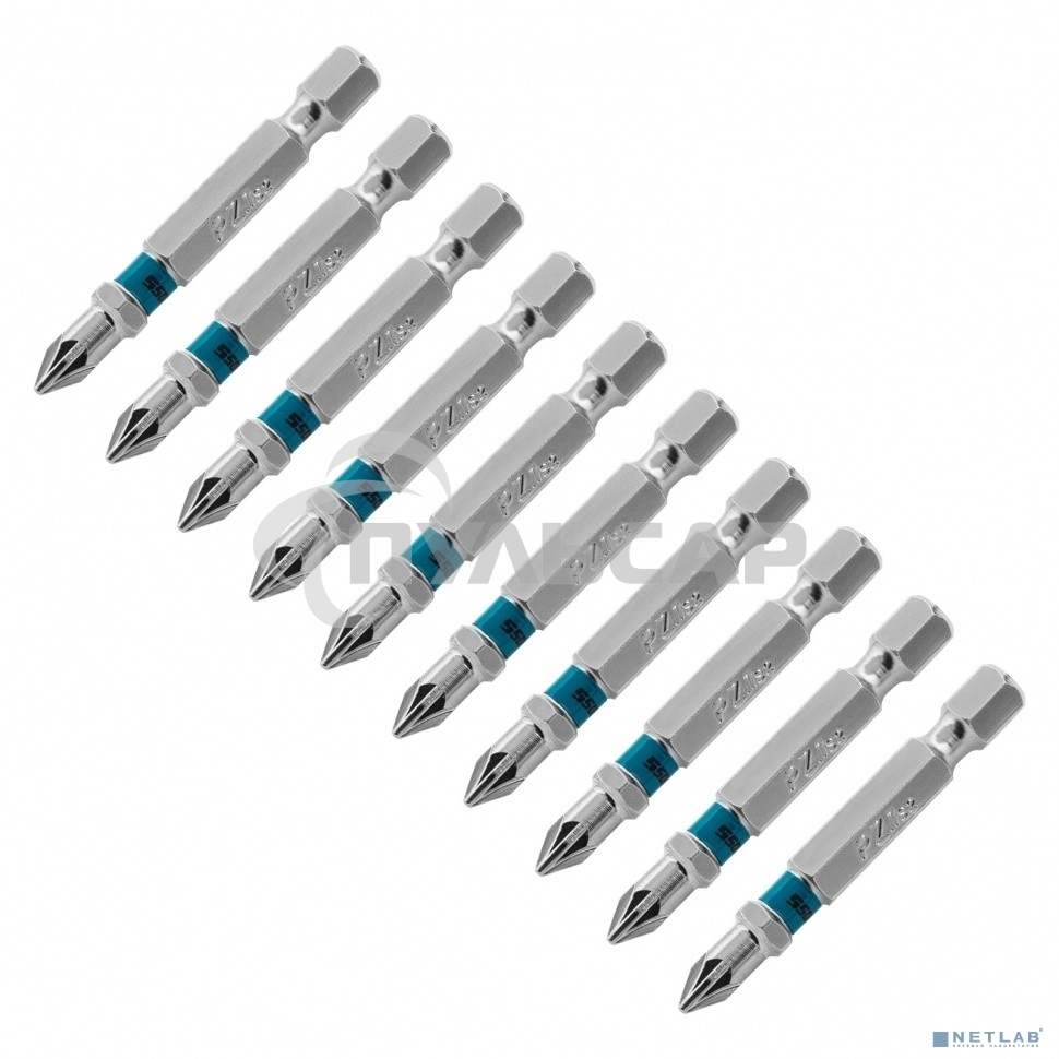 Набор бит GROSS 11344pz1х50 сталь s2 10шт