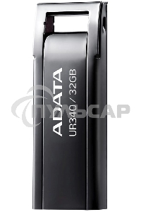 Флешка USB ADATA UR340 (AROY-UR340-32 GbK), 32 Gb, USB 3.2, R/W 100/30, черный