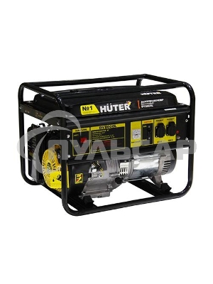 Электрогенератор бензиновый Huter DY8000L, 6.5 кВт, 91 дБ, 69.8 кг