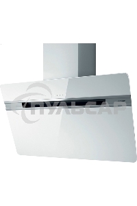 Вытяжка каминная JET AIR VIKI WH/A/90 / Декоративный дизайн, 90 см, 1200 куб.м., сенсорное управление, белая