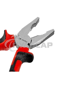 Плоскогубцы Matrix NICKEL, 180 мм, никелированные, двухкомпонентные рукоятки