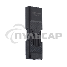 Флешка USB GoPower SLIDER (00-00025964), 32 Gb, USB 2.0, R/W 20/10, черный матовый