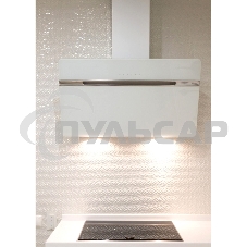 Вытяжка каминная JET AIR VIKI WH/A/90 / Декоративный дизайн, 90 см, 1200 куб.м., сенсорное управление, белая