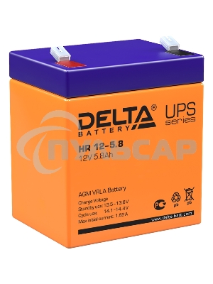 Батарея Delta HR 12-5.8 (12V, 5.8Ah)