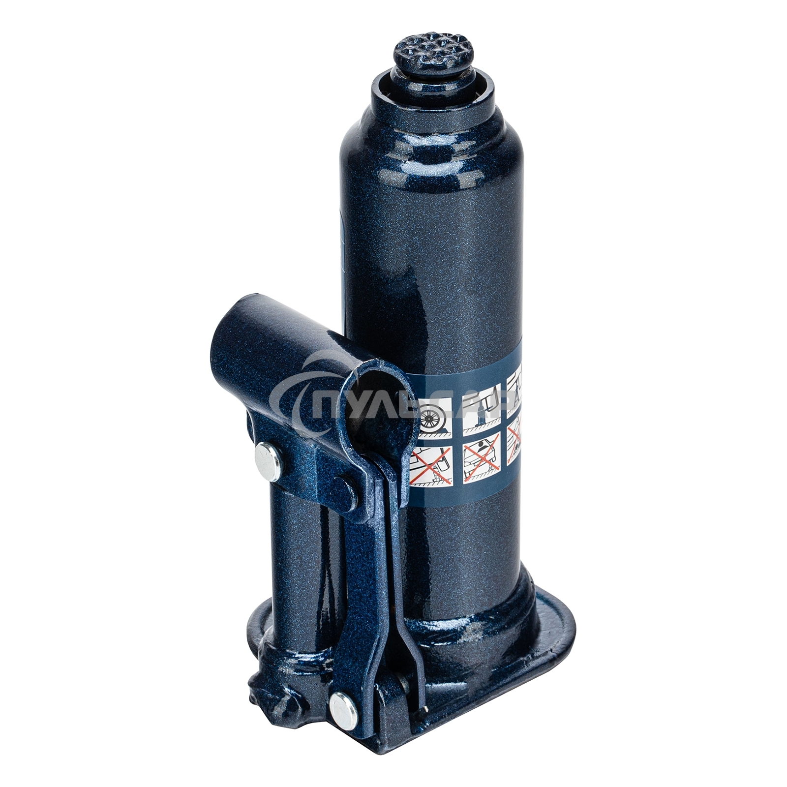 Домкрат гидравлический бутылочный, 2 т, h подъема 178-338 мм Stels