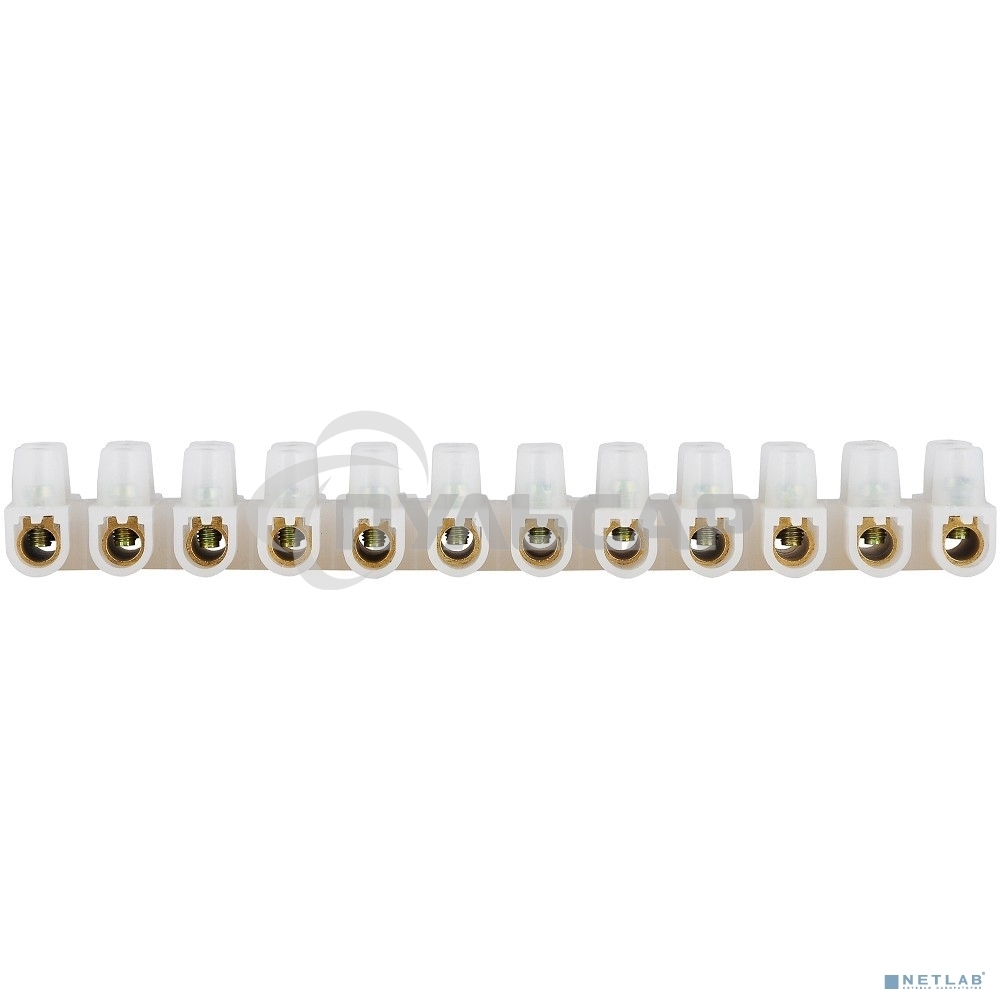 Зажим винтовой Iek UZV3-005-04 ЗВИ-5 1,5-4мм2 12пар ИЭК