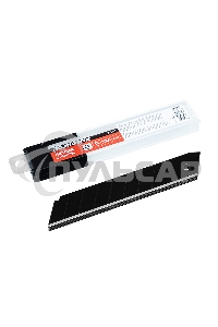 Лезвия Matrix 25 мм, сталь SK5, черный, 10 шт