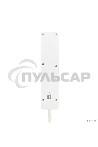 Удлинитель PROconnect 4 гнезда, 3 м, 3х0.75 мм², с/з, белый