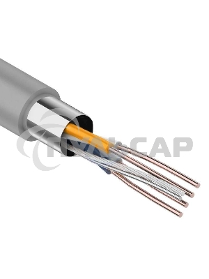 Кабель витая пара F/UTP кат.5E 2х2х24AWG solid CU PVC сер. (м) Rexant 01-0122