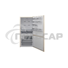 Холодильник Sharp SJ653GHXJ52R бежевый двухкамерный 400/164 л морозилка снизу, No Frost