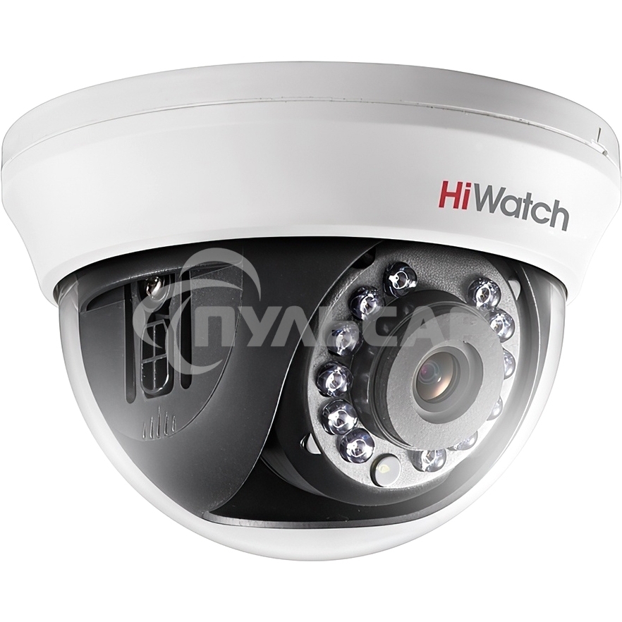 Камера видеонаблюдения Hikvision HiWatch DS-T101 2.8-2.8мм HD TVI цветная корп.:белый