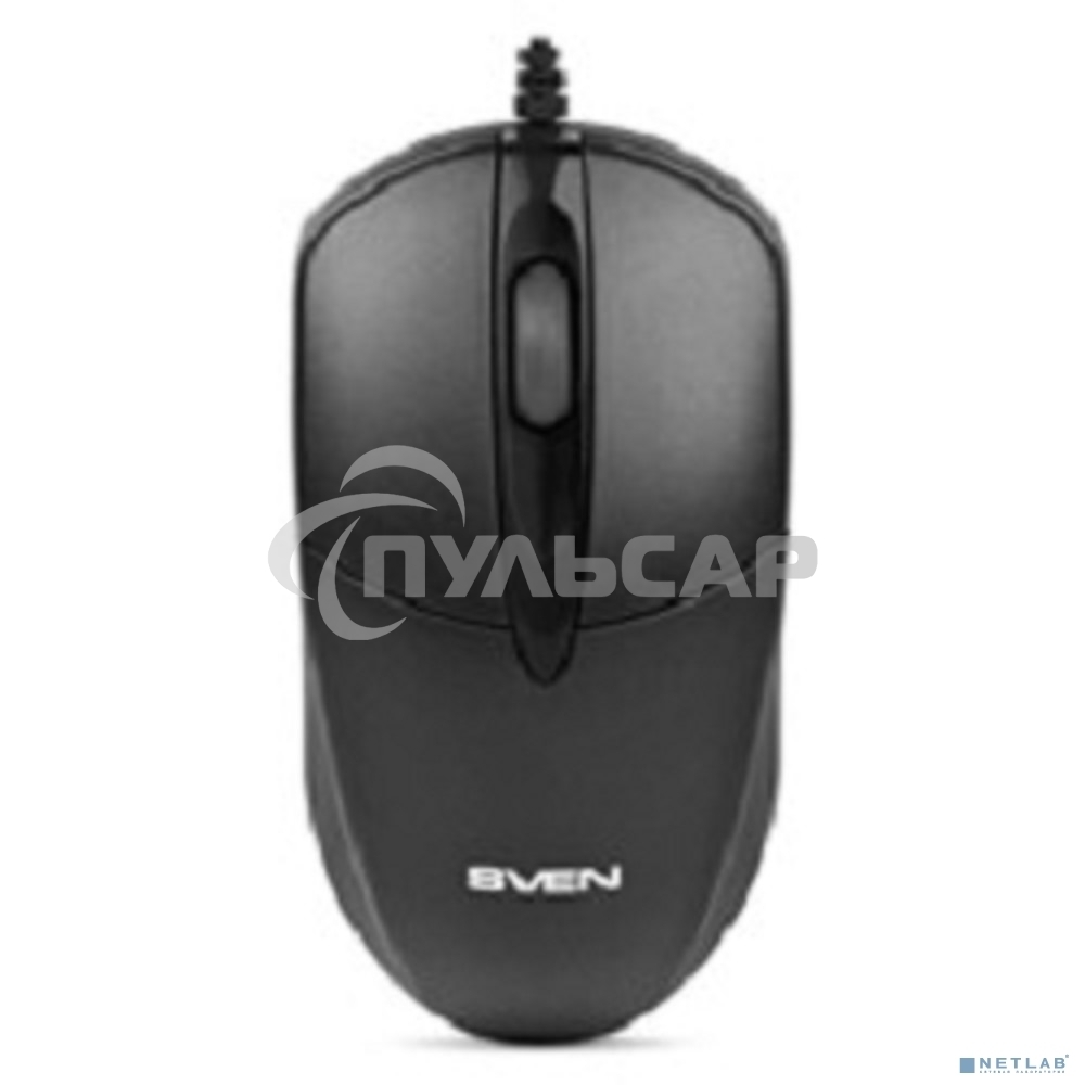 Мышь проводная SVEN RX-112 черный, 800 dpi, USB, кнопки - 3
