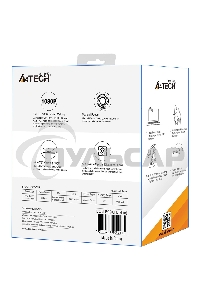 Веб-камера A4 PK-935HL черный 2Mpix (1920x1080) USB2.0 с микрофоном