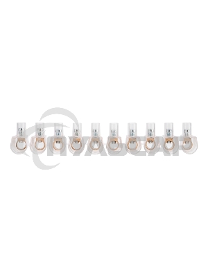 Концевой зажим винтовой изолированный КЗВИ 10 мм (10х1) (10 шт./уп.) Rexant