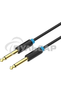 Кабель Vention аудио Jack 6,35 мм M/6.35 M - 1.5 м BAABG