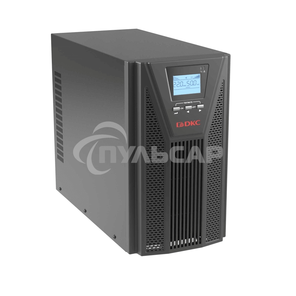 Источник бесперебойного питания Онлайн ИБП 3кВ.А 8х7А.ч Schuko (4) DKC SMALLT3A10S
