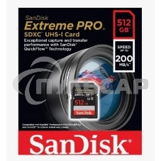 Карта памяти SANDISK SDXC 512GB UHS-1 SDSDXXD-512G-GN4IN