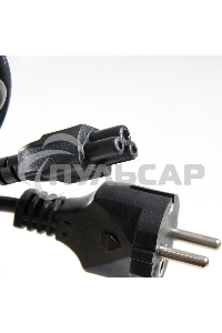 Кабель питания для ноутбуков 3m, 3-pin, с заземлением, 220V (Европейский стандарт) Telecom