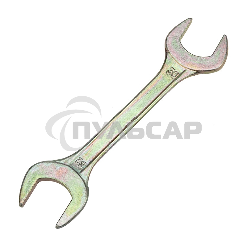 Ключ гаечный рожковый Rexant 30х32 мм, желтый цинк