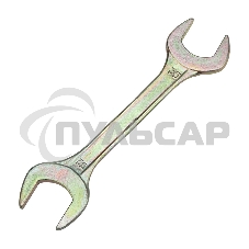 Ключ гаечный рожковый Rexant 30х32 мм, желтый цинк