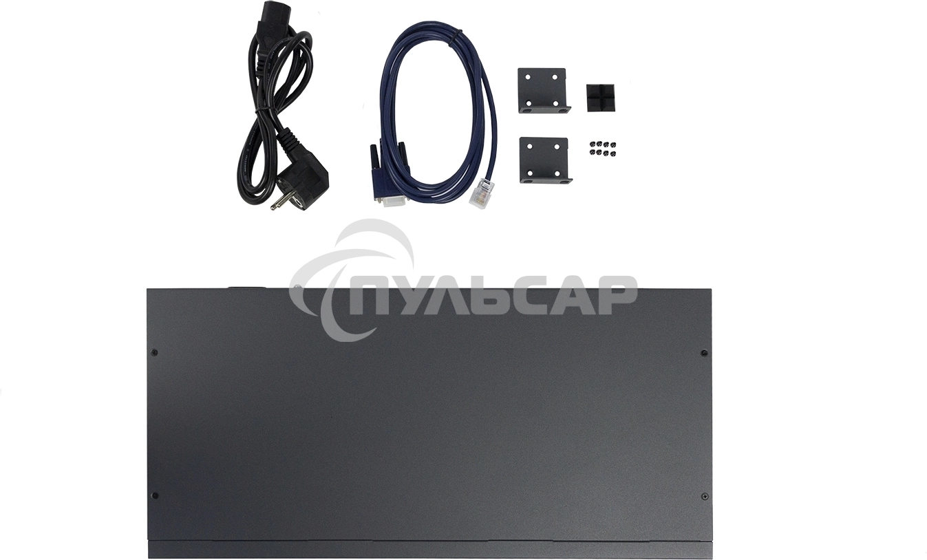 Коммутатор ORIGO Managed L3 Switch 24x1000Base-T PoE, 4x10Gbase-X SFP+, PoE Budget 370W, RJ45 Console, 19