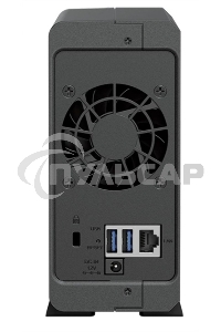 СХД SYNOLOGY настольное исполнение 1BAY NO HDD DS124