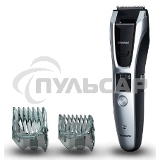Машинка для стрижки Panasonic ER-GB70-S520 серебристый/черный (насадок в компл:2шт)