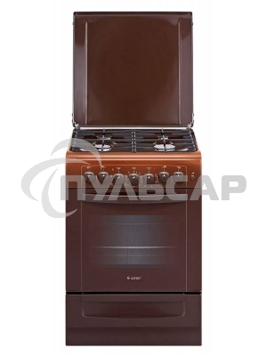 Плита комбинированная Gefest ПГЭ 6102-02 0001 коричневый, конфорок 4 газовых, духовка 55 л, 60 см x 85 см x 60 см
