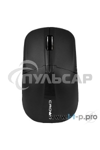 Мышь беспроводная Crown CMM-932W черный, 1000 dpi, радиоканал, USB, кнопки - 3