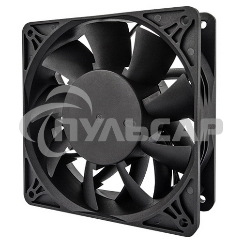 Вентилятор для корпуса Alseye AS14038BVH-M1 черный, 3600 об/мин, 61 дБ, 4 pin