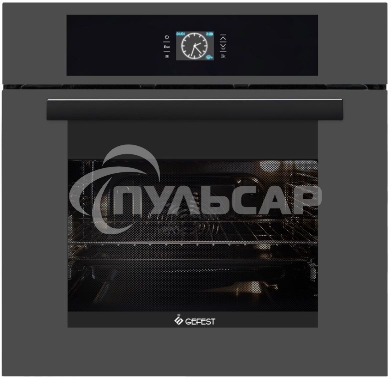 Духовой шкаф электрический Gefest ЭДВ ДА 622-04 К57S серый, встраиваемый
