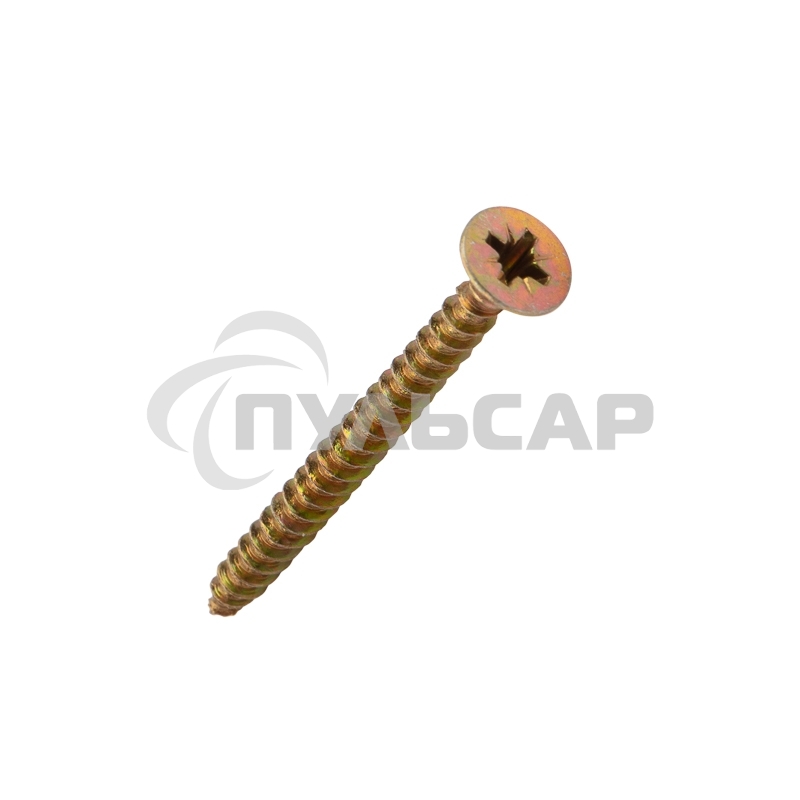 Саморез универсальный KRANZ 5х60, желтый цинк, упаковка поставщика ( 4 800 шт. )