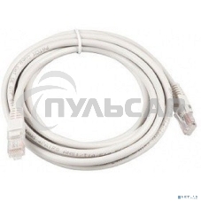 Патч-корд UTP кат. 5e, 3м ExeGate серый