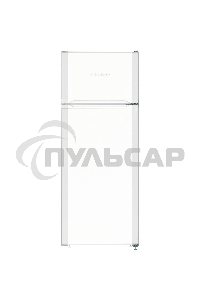 Холодильник Liebherr CTE 2531-26 001 белый двухкамерный 189/44л морозилка сверху