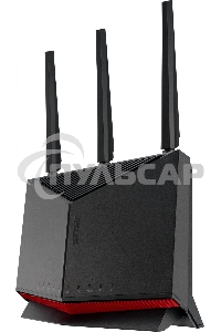 Маршрутизатор ASUS RT-BE86U, черный/красный, 90IG08W0-MO9A0V