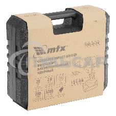 Винтоверт ударный аккумуляторный CIDS-20-280, Li-Ion, 20 В MTX