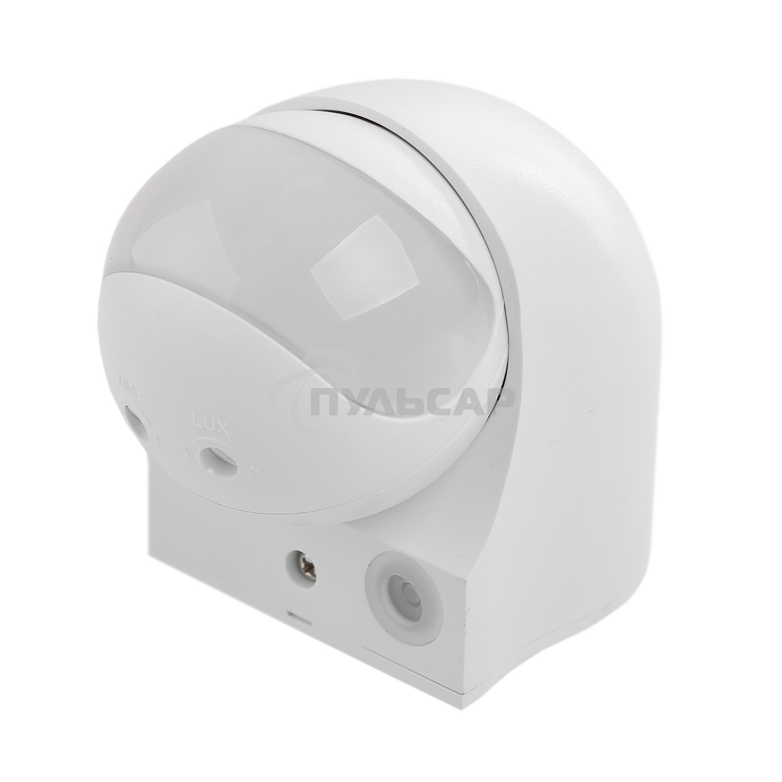 Детектор движения ДД 010 1100Вт угол. обз. 180град. IP44 бел. ИЭК LDD10-010-1100-001