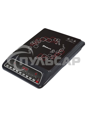 Индукционная плитка Sakura SA-7152Q 2000 Вт, индукционный нагревательный элемент, ЖК- дисплей