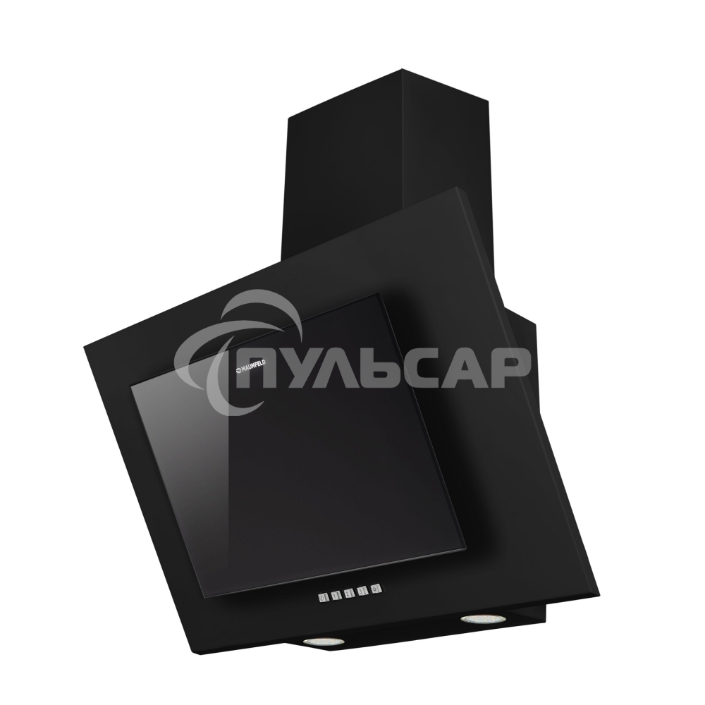 Вытяжка наклонная Maunfeld Tower C 60 черный, 60 см, 650 куб. м/ч, 51 дБ