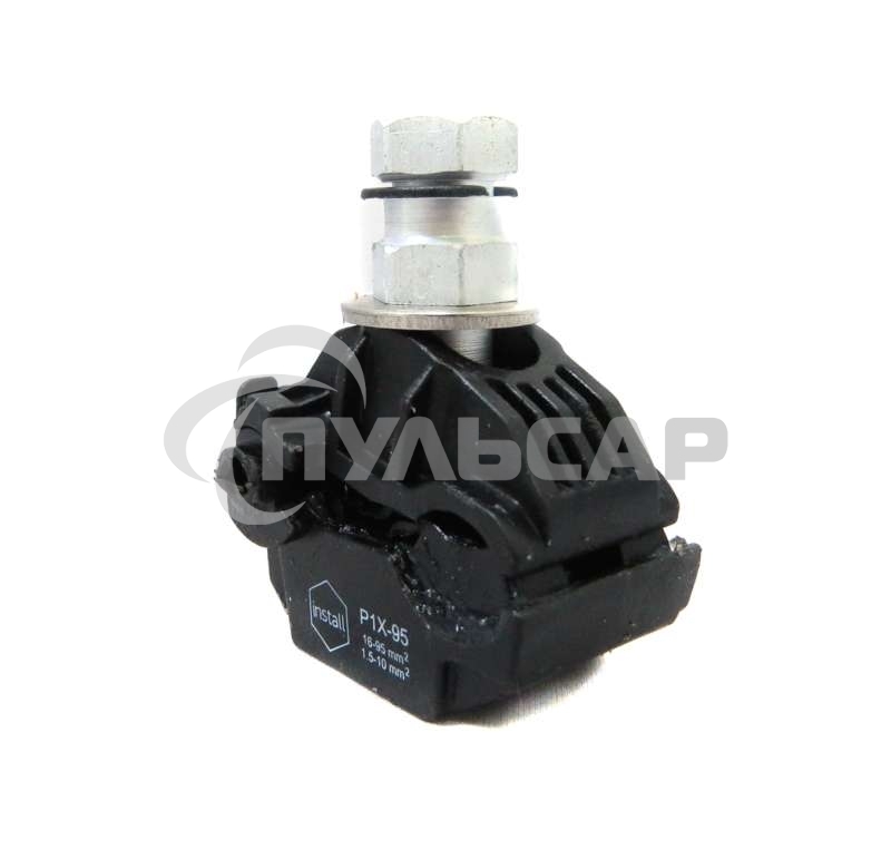 Зажим ответвительный прокалывающий P1X-95 (16-95; 1.5-10) (P 4; SLIW 11.1; EP 95-13; CT 25; OP 6; ЗОИ 16-70; PC 95-10) ИНСТАЛЛ 14038
