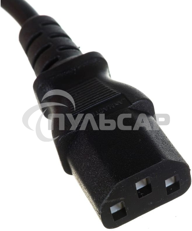 Шнур питания Lanmaster С13-C20, 3х0.75, 220В, 10А, черный, 2 метра