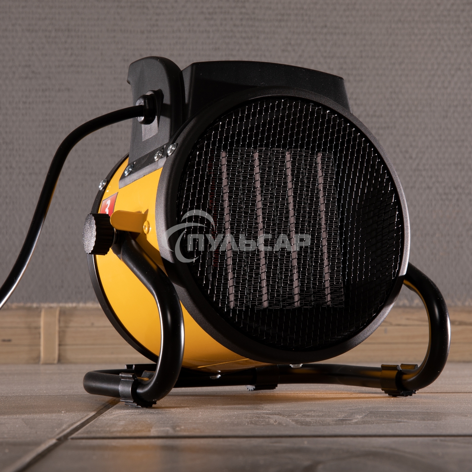 Тепловая пушка керамический нагреватель (тепловентилятор) Denzel DHC 2-100, 230В, 0,025/1/2 кВт