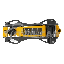 Домкрат гидравлический подкатной Denzel 3,8 т, 110-580 мм, быстрый подъем, низкий подхват, проф. 51251