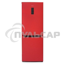 Холодильник Бирюса B-H920NF красный двухкамерный 210/100 л морозилка снизу, No Frost